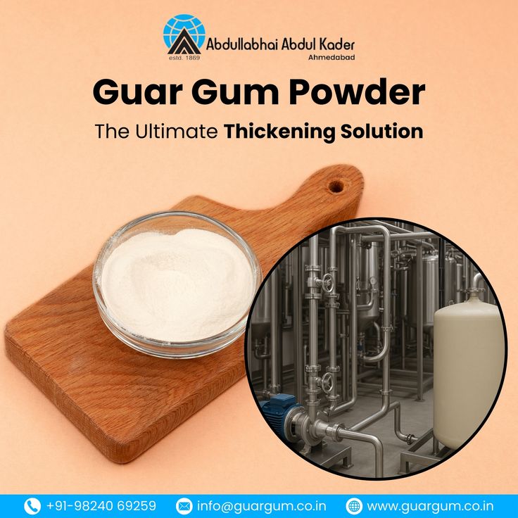 Guar Gum powder The Ultimate Thickening Solution