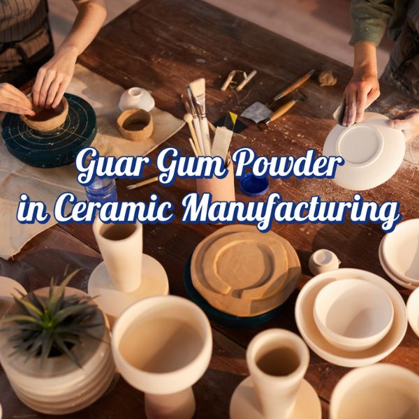 Guar Gum Powder in Ceramic Manufacturing