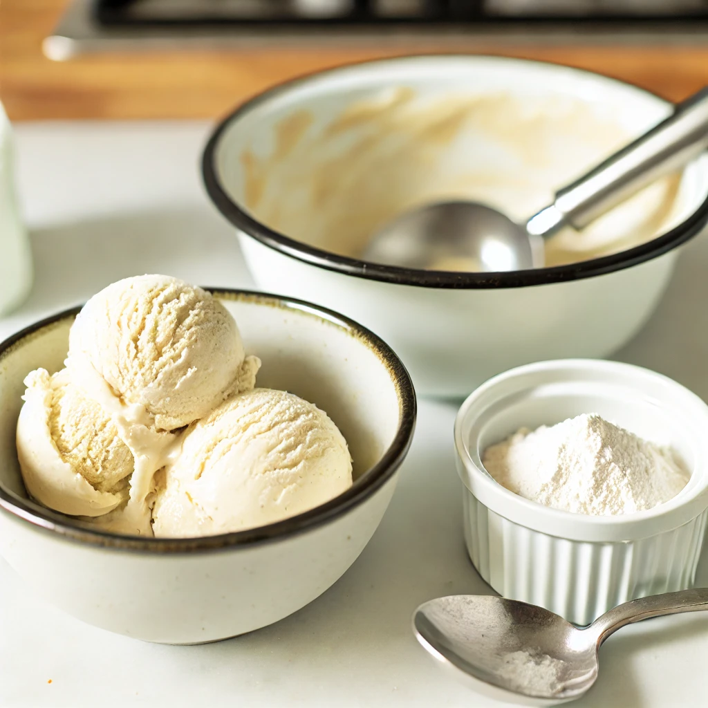 Guar Gum Powder in Ice Cream